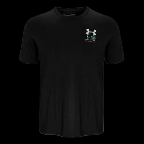 Under Armour Shanghai City Short Sleeve Unisex Black
