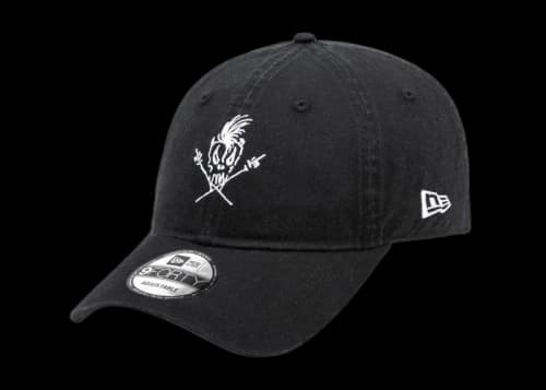 New Era x Metallica 9Forty Scare Guy Unstructured Ball Hat Black