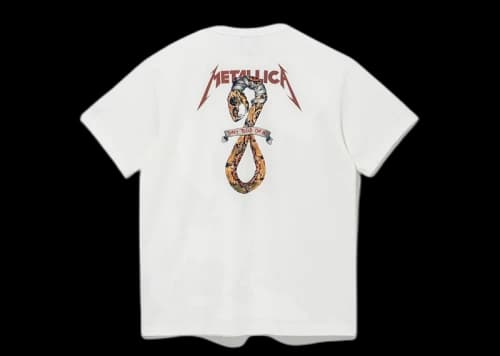 New Era x Metallica Scary Guy Don't Tread on Me T-Shirt White