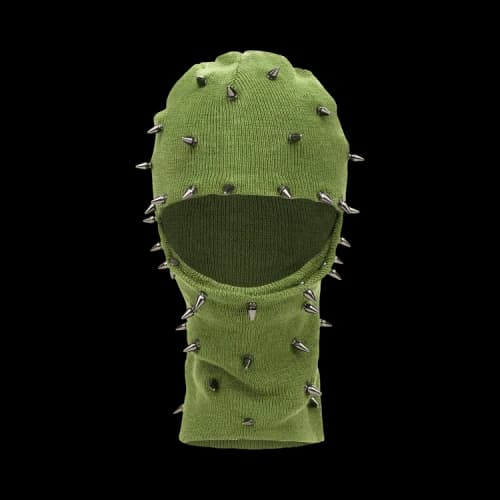 Who Decides War Studded Face Mask 'Green'