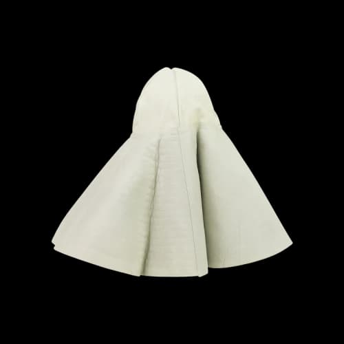 Who Decides War Leather Sunhat Baseball Cap 'White'