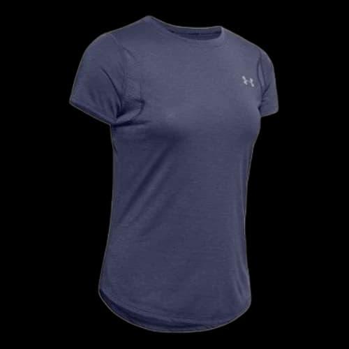 Under Armour UA Streaker Sports Breathable Short Sleeve Navy Blue (Women's)