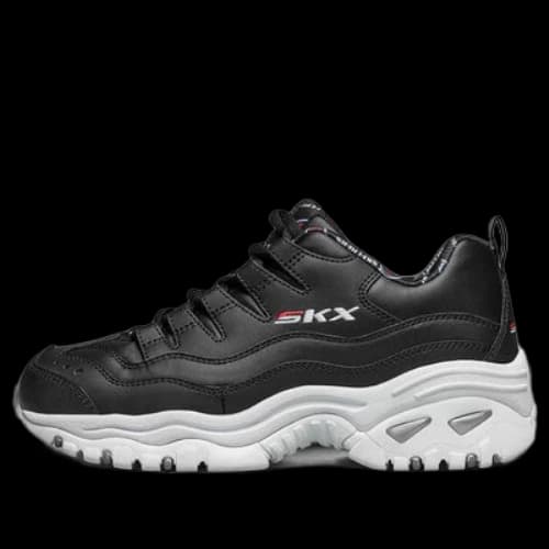 Skechers Energy Sneakers Black/White/Red (Women's)