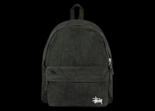 Stussy Canvas Backpack Washed Black