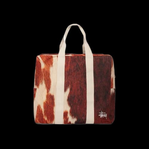 Stussy Canvas Flight Bag 'Cowhide'