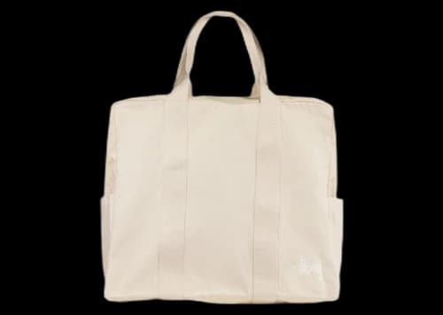 Stussy Canvas Flight Bag Natural