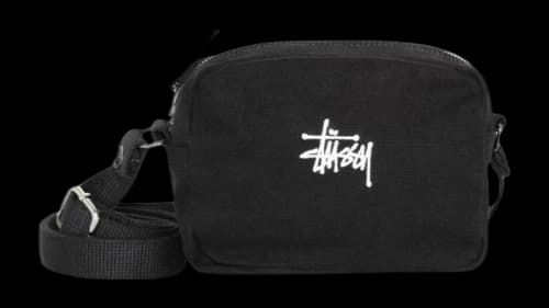 Stussy Canvas Pouch Black