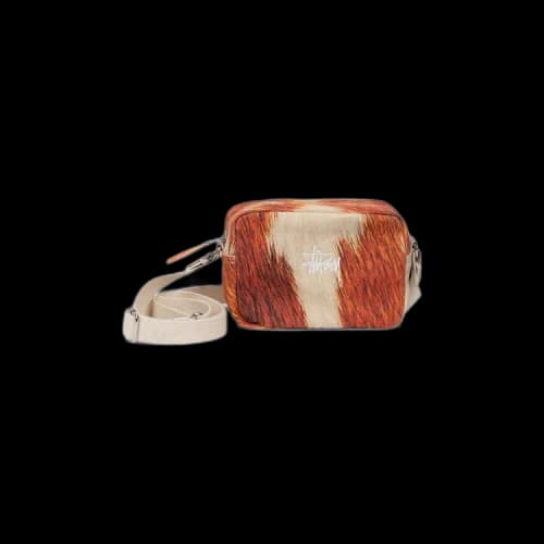 Stussy Canvas Side Pouch Cowhide