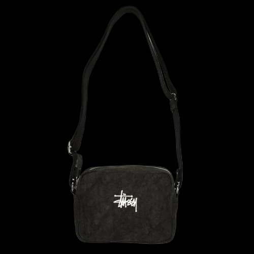Stussy Canvas Side Pouch Washed Black