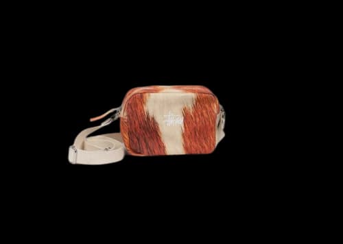 Stussy Canvas Side Pouch Cowhide