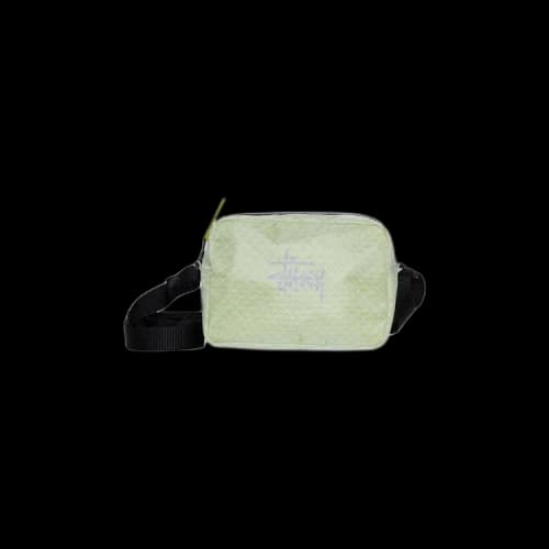 Stussy Ripstop Overlay Side Pouch Lime