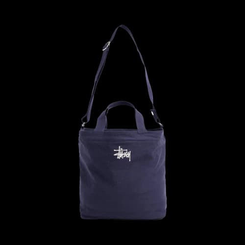 Stussy Canvas Crossbody Bag Navy