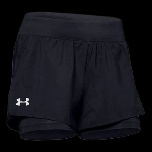 Under Armour Launch SW 2-in-1 Shorts 'Black' (Women's)