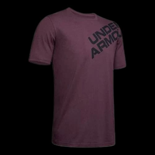 Under Armour UA Wordmark Shoulder Short Sleeve Purple
