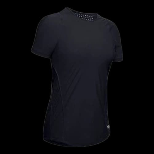 Under Armour Perpetual Fitted Short Sleeve Black (Women's)