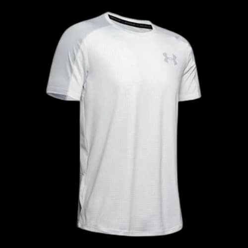 Under Armour MK-1 Emboss Short Sleeve Tops White