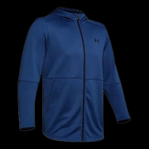 Under Armour WarmUp Training Sports Zipper hooded Tops Blue