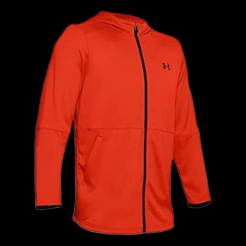 Under Armour WarmUp Training Sports Zipper hooded Tops Red