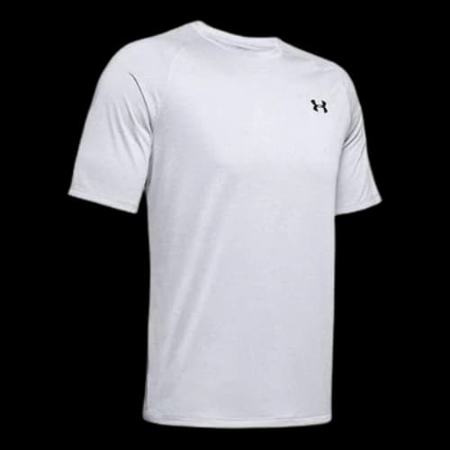 Under Armour Tech Training Sports Short Sleeve Gray