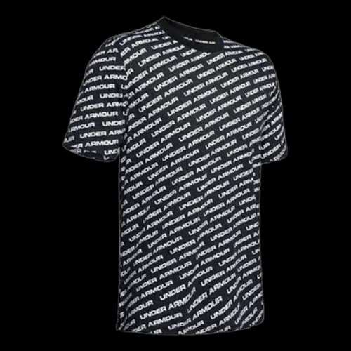 Under Armour UA Unstoppable Wordmark Tee 'White Black'
