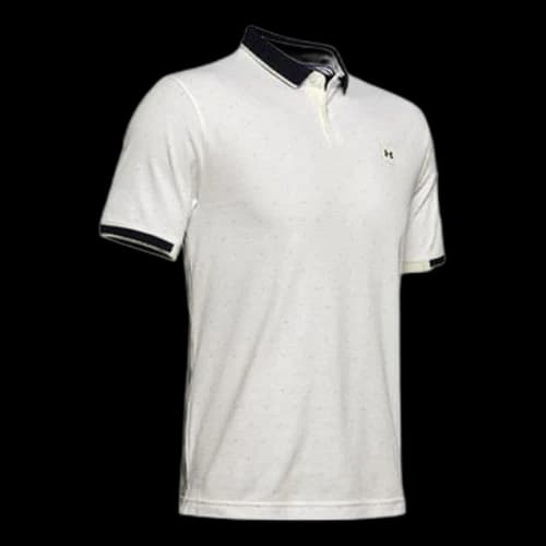 Under Armour Ace Novelty Polo Shirt 'White Black'