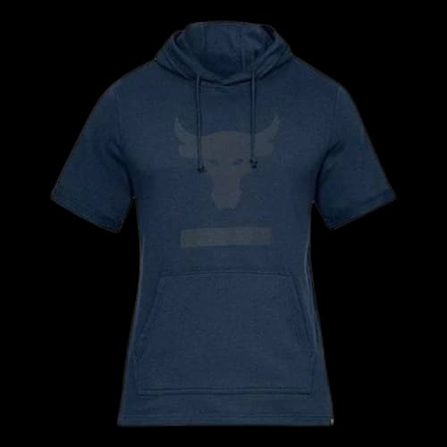 Under Armour hooded Short Sleeve Blue