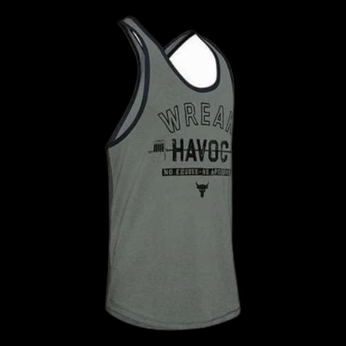 Under Armour Project Rock Wreck Havoc Tank 'Pitch Grey'