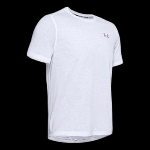 Under Armour UA Swyft Running Sports Short Sleeve White
