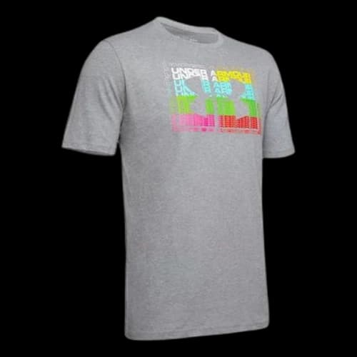 Under Armour Multi Logo Training Sports Gray