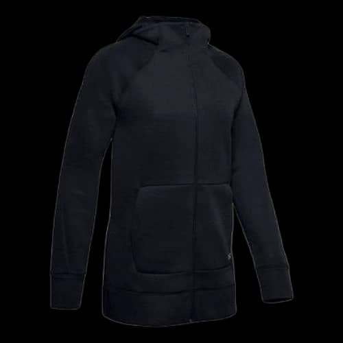 Under Armour Unstoppable Move Light Long Full Zip Hooded Jacket 'Black' (Women's)