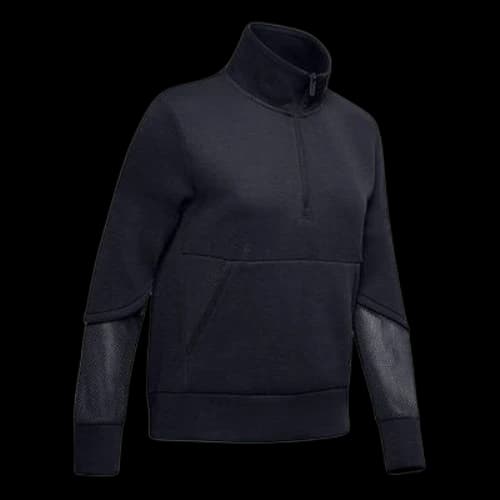Under Armour Splicing Pocket High Collar Black (Women's)