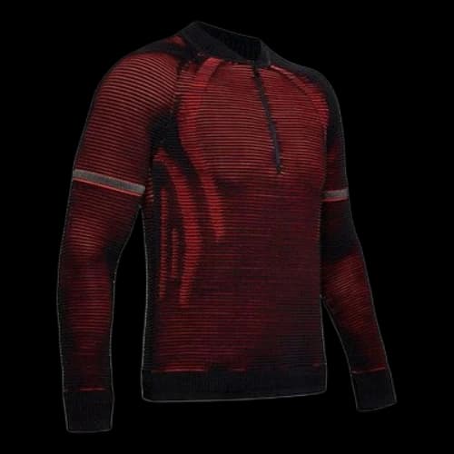 Under Armour IntelliKnit 2.0 Stripe Running Long Sleeves Black