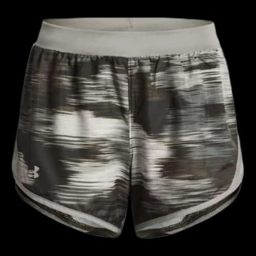Under Armour Fly-By 2.0 Printed Shorts 'Grey' (Women's)