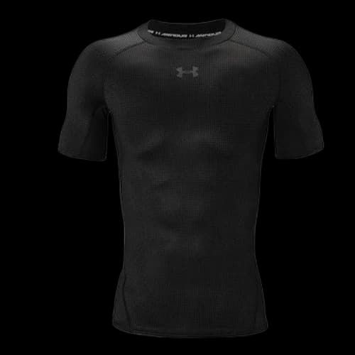 Under Armour Logo Training Sports Short Sleeve Black