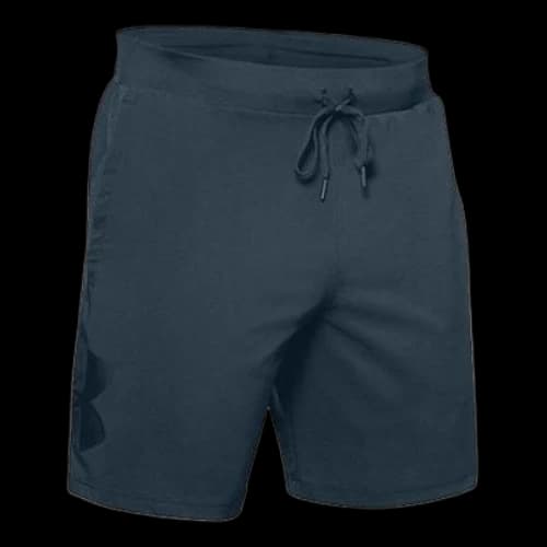 Under Armour Qualifier SpeedPocket Branded Linerless 7inch Shorts 'Dark Blue'