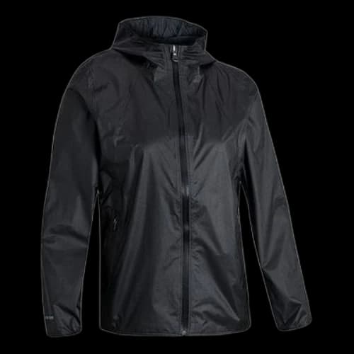 Under Armour Impasse Rain Shell Jacket Black (Women's)