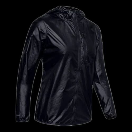 Under Armour OD Impasse Wind Jacket 'Black' (Women's)