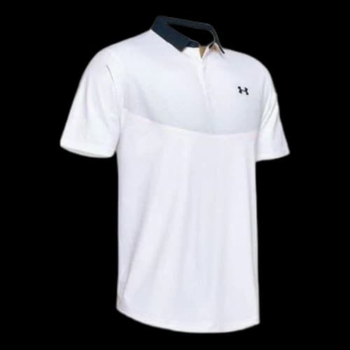 Under Armour Iso-Chill Graphic Polo Shirt 'White Black'