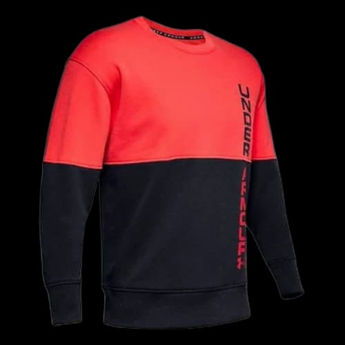 Under Armour Fleece Training Sports Black Orange