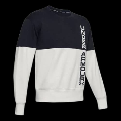 Under Armour Fleece Training Sports Black White