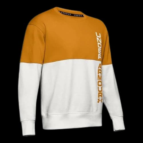 Under Armour Unisex Fleece Sweatshirt White