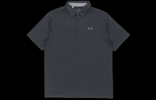 Under Armour Playoff Golf Sports Thin and light Breathable Loose Short Sleeve Polo Shirt Black