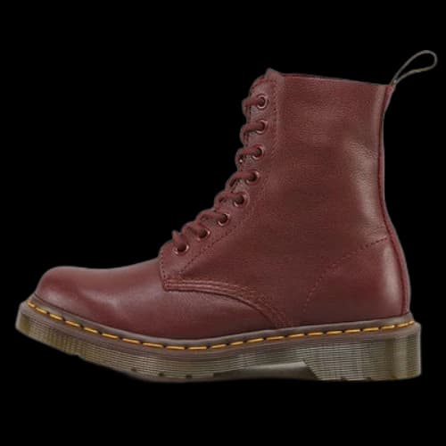 Dr. Martens Pascal Dress Blues 8-Eye Boots Red (Women's)