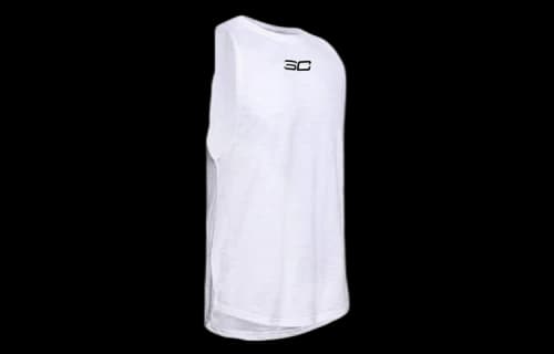Under Armour SC30 Basketball Tank 'White'
