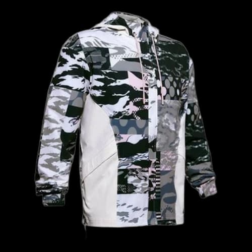 Under Armour Moments Casual Sports Protection Hooded Jacket Colorblock