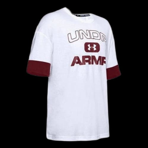 Under Armour Moments Basketball Sports Short Sleeve Couple Style White