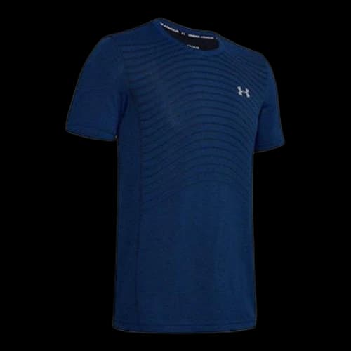 Under Armour Seamless Wave Short Sleeve Blue