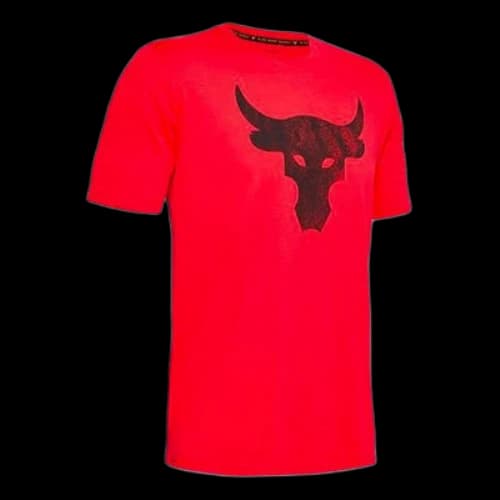 Under Armour Project Rock Brahma Bull T-shirt 'Red'