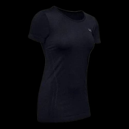 Under Armour Seamless Training Sports Short Sleeve Black (Women's)
