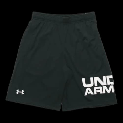 Under Armour Tech Wordmark Sports Shorts 'Black White'